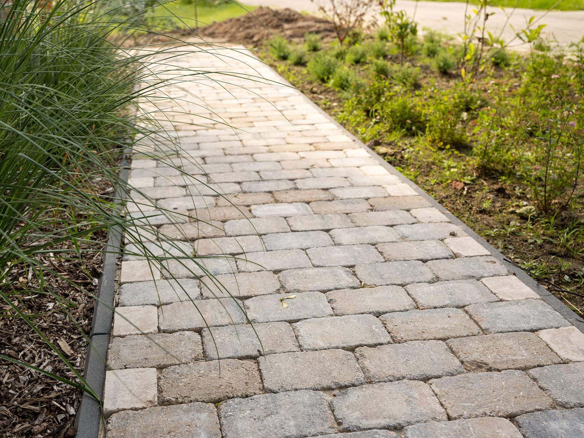 ANTIK PFLASTER – ANTIK GEK. MUSCHELKALK 21/14/7 CM PAL – MUSCHELKALK – 21 x 14 x 7 cm – Antik – Weitere Ansicht