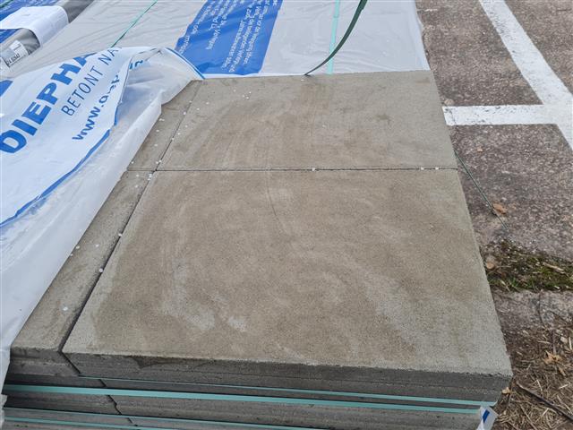 Terrassenplatten 1B BETONPLATTE GRAU 60/40/4 CM MF