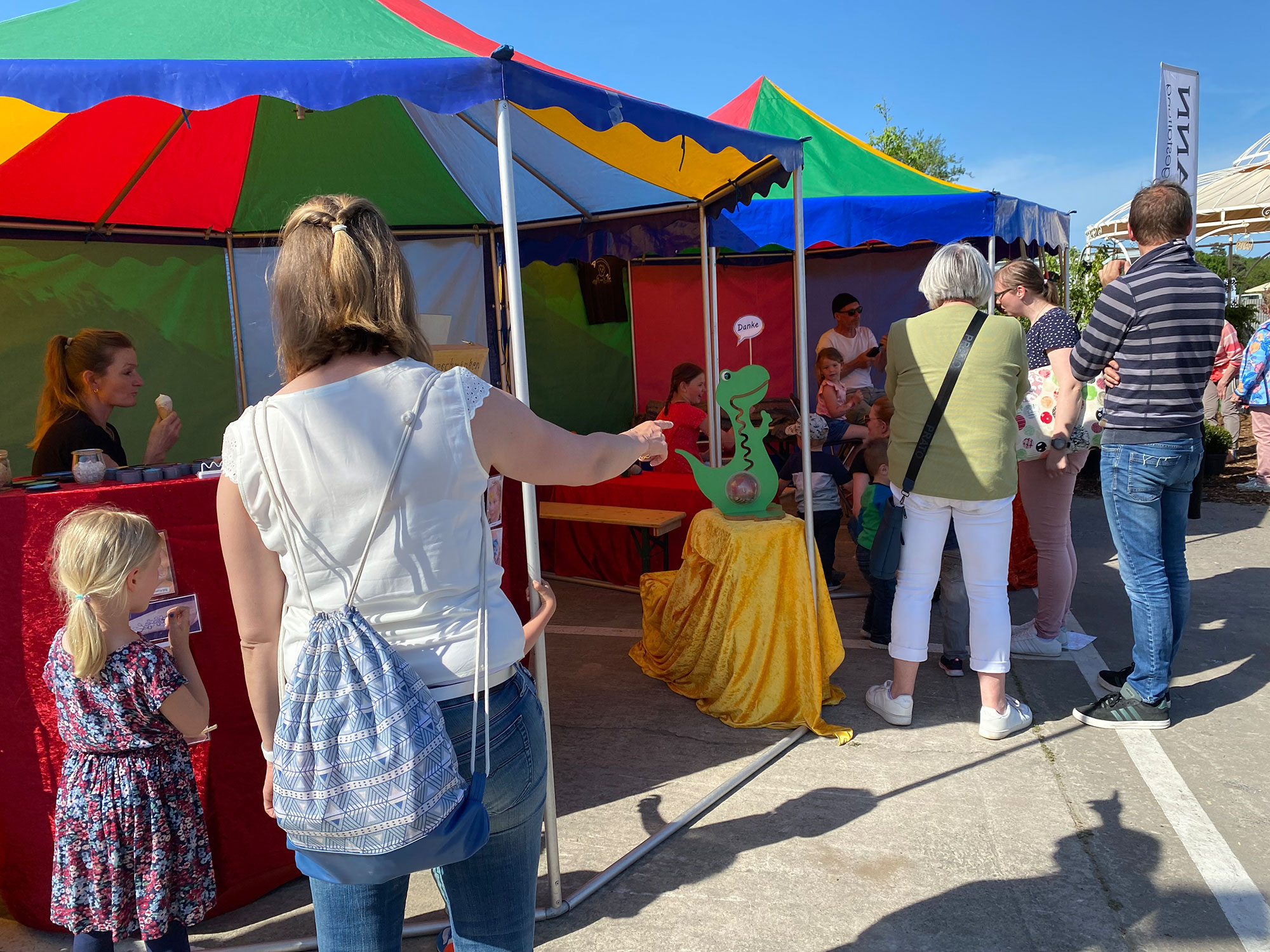 Unterhaltung Gartenfest