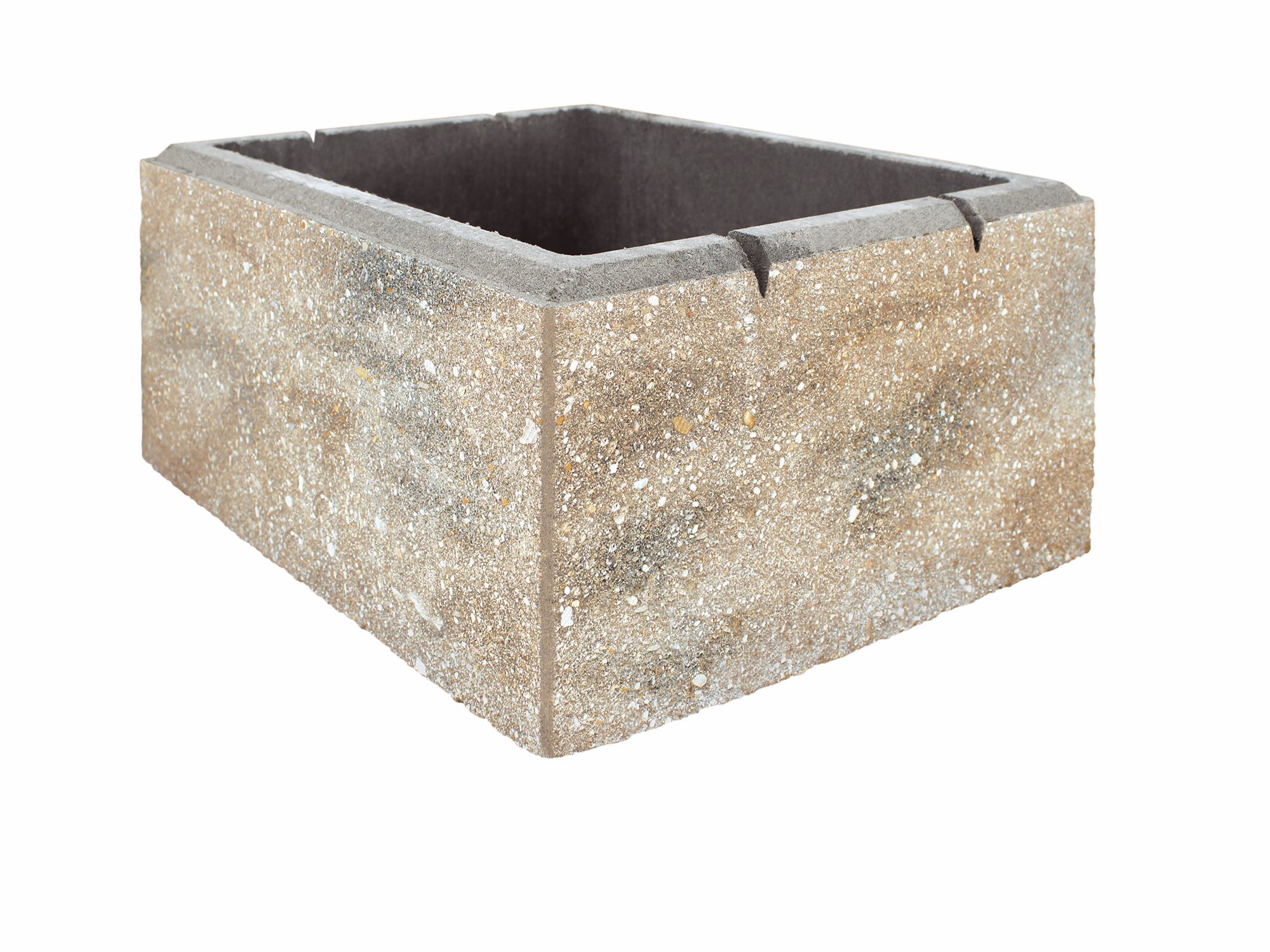 TOSA® – TOSA MUSCHELKALK 50/40/20 CM – MUSCHELKALK – 50 x 40 x 20 cm – Scharfkantig – Hauptansicht