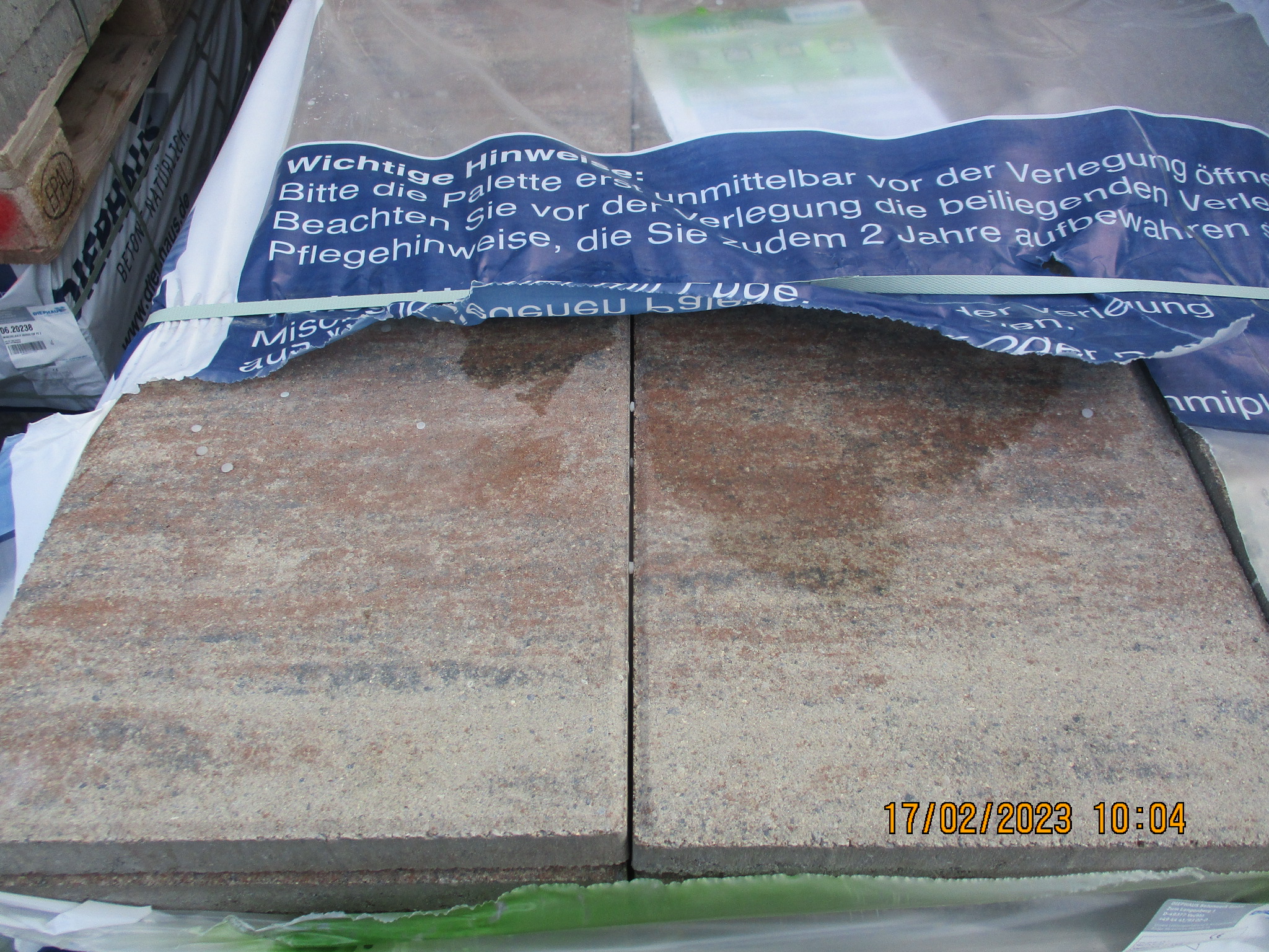 VIA TERRASSENPLATTEN – Terrassenplatten 1B VIA MUSCHELBEIGE 60/30/4CM 96/DBP – MUSCHELBEIGE – Hauptansicht