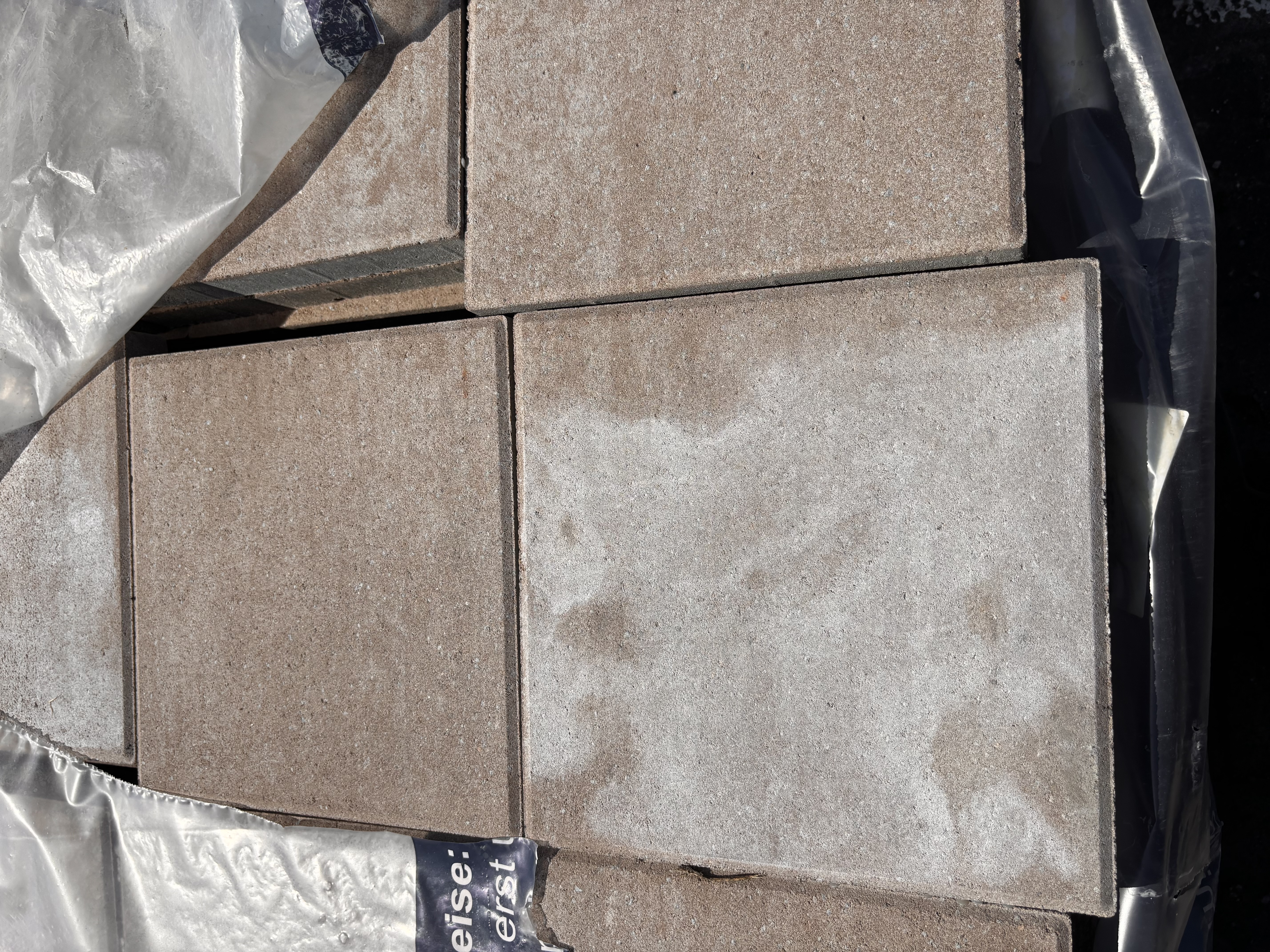 VIA TERRASSENPLATTEN – Terrassenplatten 1C VIA GREIGE 30/30/4 CM PE2, – GREIGE – 30 x 30 x 4 cm – Beschichtet – Hauptansicht