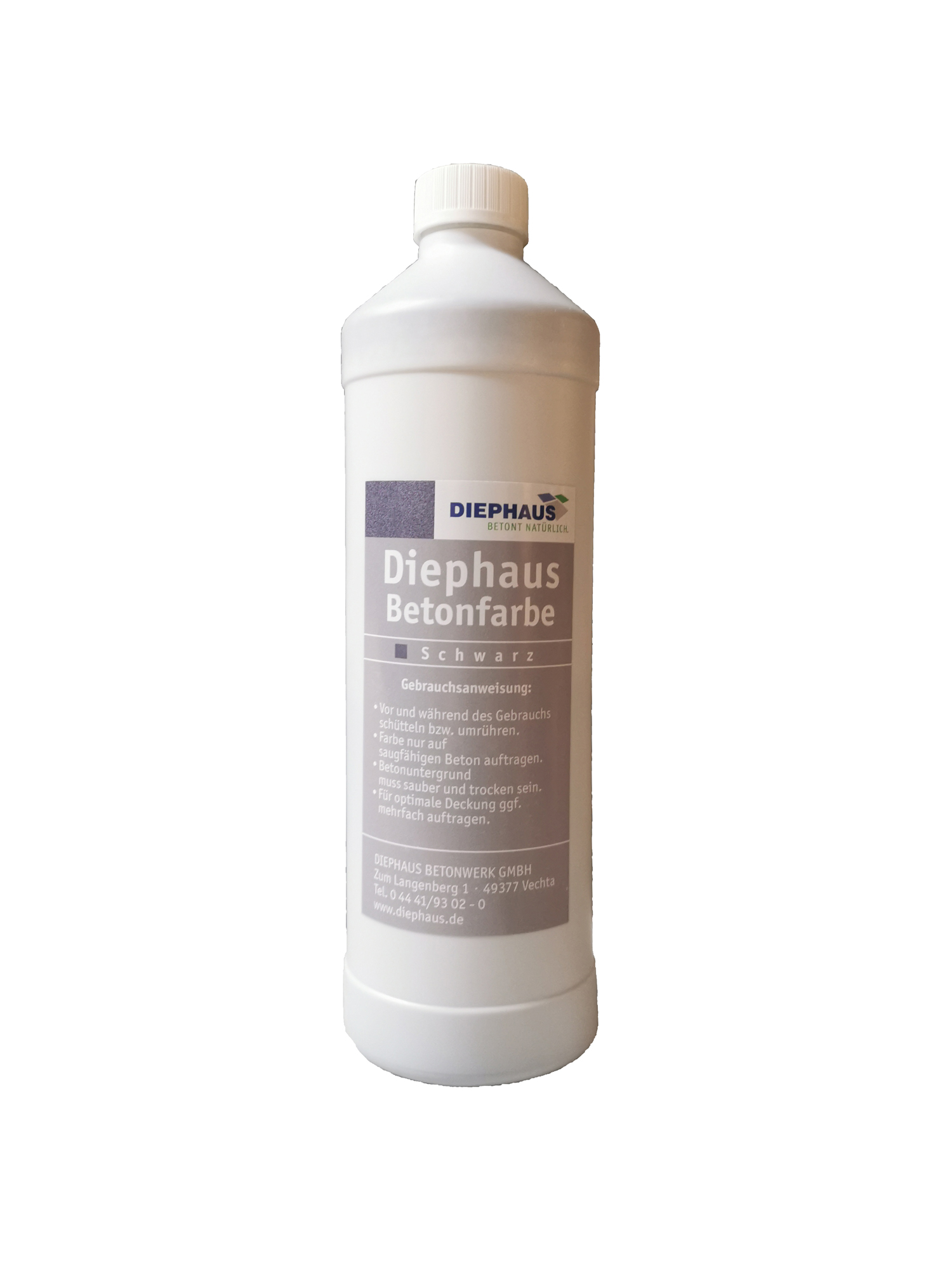 DIEPHAUS BETONFARBE SCHWARZ 1 LITER