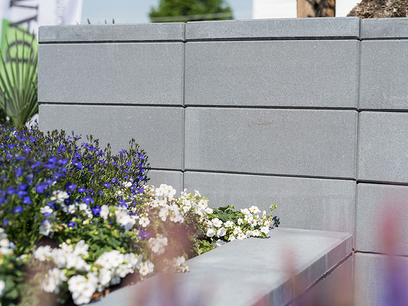 LISCO – Mauersteine X-TRA LISCO QUARZ MIT GLIM. 45/22,5/16,5 – QUARZ MIT GLIMMER – 45 x 22,5 x 16,5 cm – Detailansicht