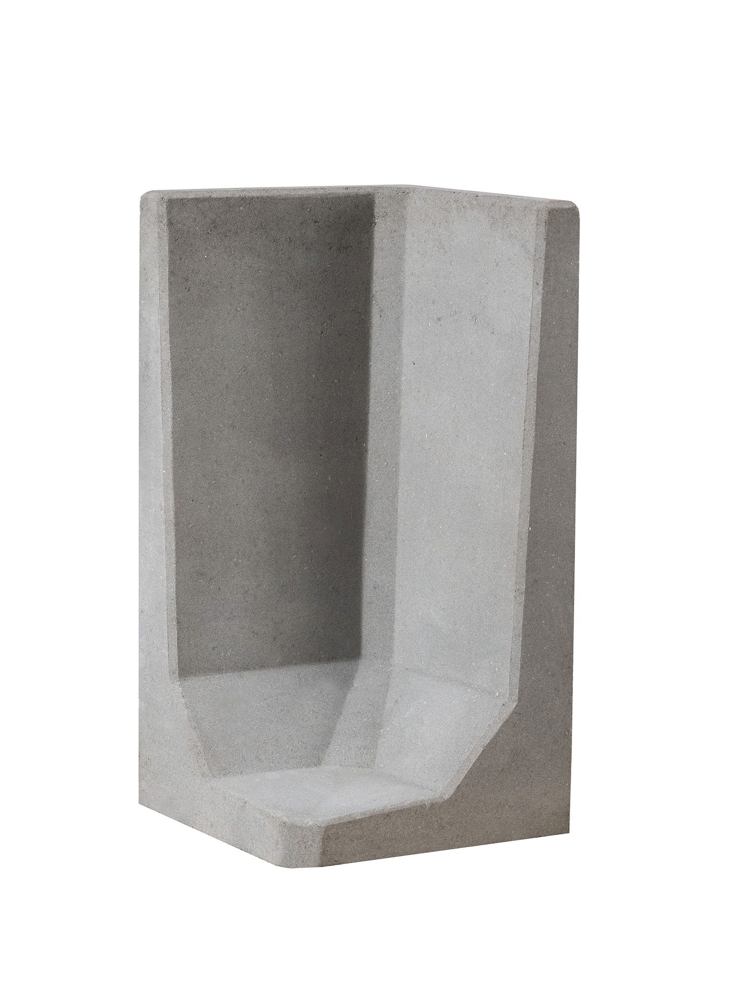 L-STEIN-ECKEN 50 cm Baulänge – L-STEIN- ECKE GRAU 100/50/50/7 CM – GRAU – 100 x 50 x 50 x 7 cm – Unbehandelt – Hauptansicht