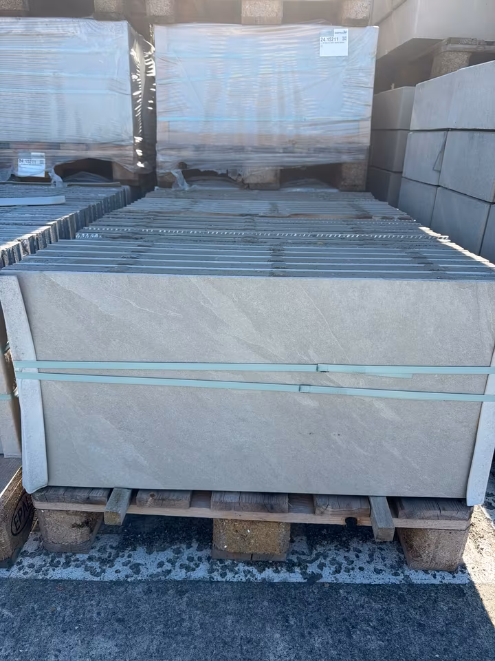 CERAMIA® CORE – Terrassenplatten 1-B CERATIO CORE QUARZ 80/40/4 cm – QUARZ – 80 x 40 x 4 cm – Keramik – Detailansicht
