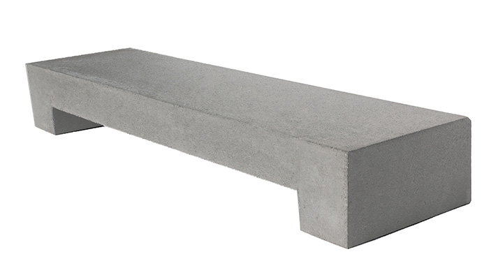 HOHLBLOCKSTUFEN – HOHLBLOCKSTUFE GRAU 100/32/16 CM 10/DBP – GRAU – 100 x 32 x 16 cm – Hauptansicht