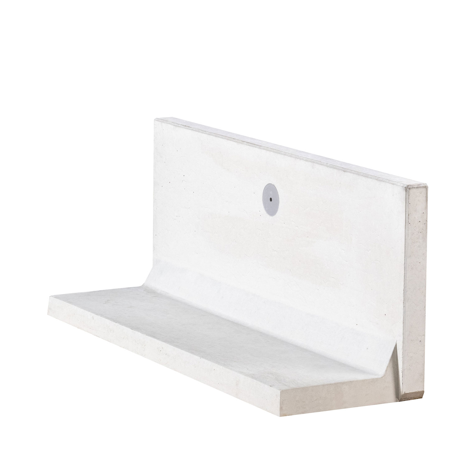 L-STEINE 5 cm 100 cm Bl. – L-STEIN SICHTBETON GRAU 40/100/30/5 CM – GRAU – Sichtbeton – Hauptansicht