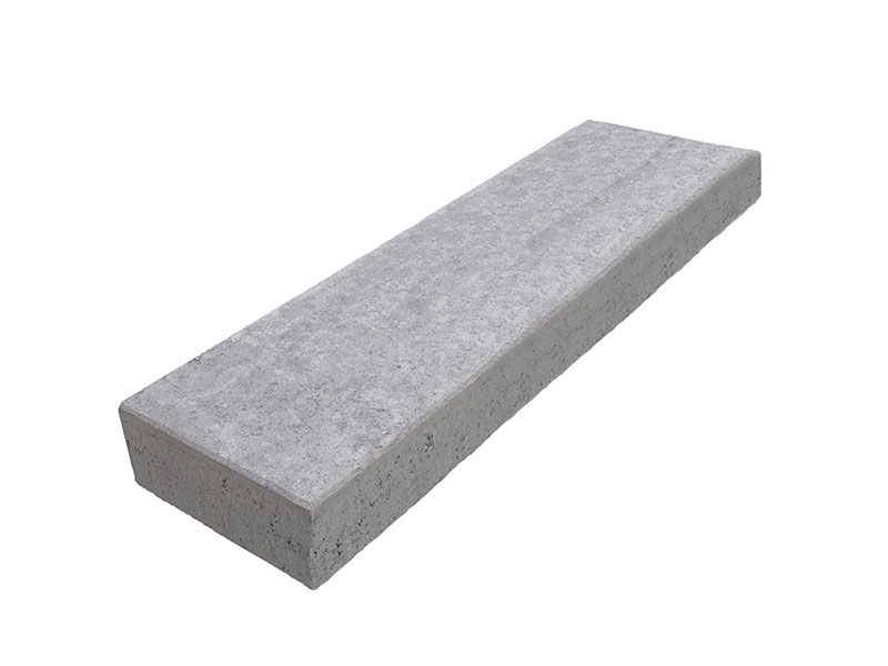 BLOCKSTUFEN – BLOCKSTUFE GRAU 120/36/16 CM – GRAU – 120 x 36 x 16 cm – Unbehandelt – Hauptansicht