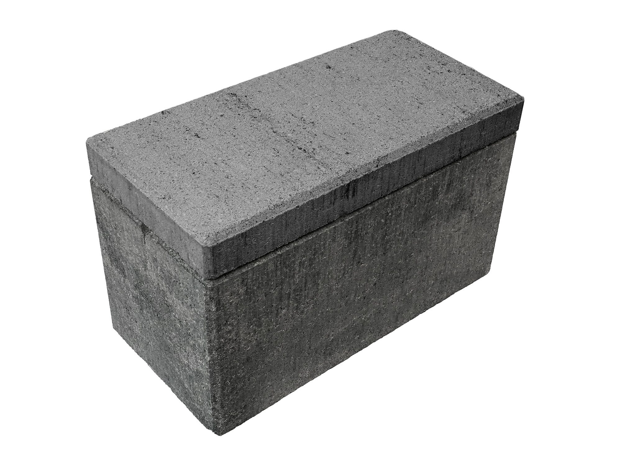 LUNERA – LUNERA MAUER WEIß-SCHWARZ 40/20/20 CM – WEISS-SCHWARZ – 40 X 20 X 20 cm – Unbehandelt – Hauptansicht