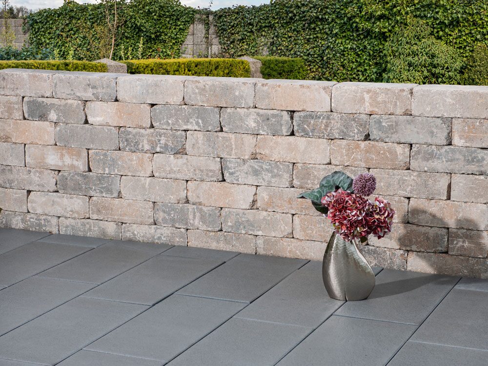 ANTIK MAUER – ANTIK GEK. MUSCHELK. 42/21/14 CM 72/DBP – MUSCHELKALK – 42 x 21 x 14 cm – Antik – Hauptansicht