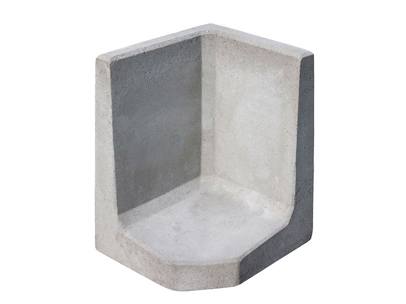 L-STEIN-ECKEN 40 cm Baulänge – L-STEIN-ECKE GRAU 60/40/40/7 CM – GRAU – 60 x 40 x 40 x 7 cm – Unbehandelt – Hauptansicht