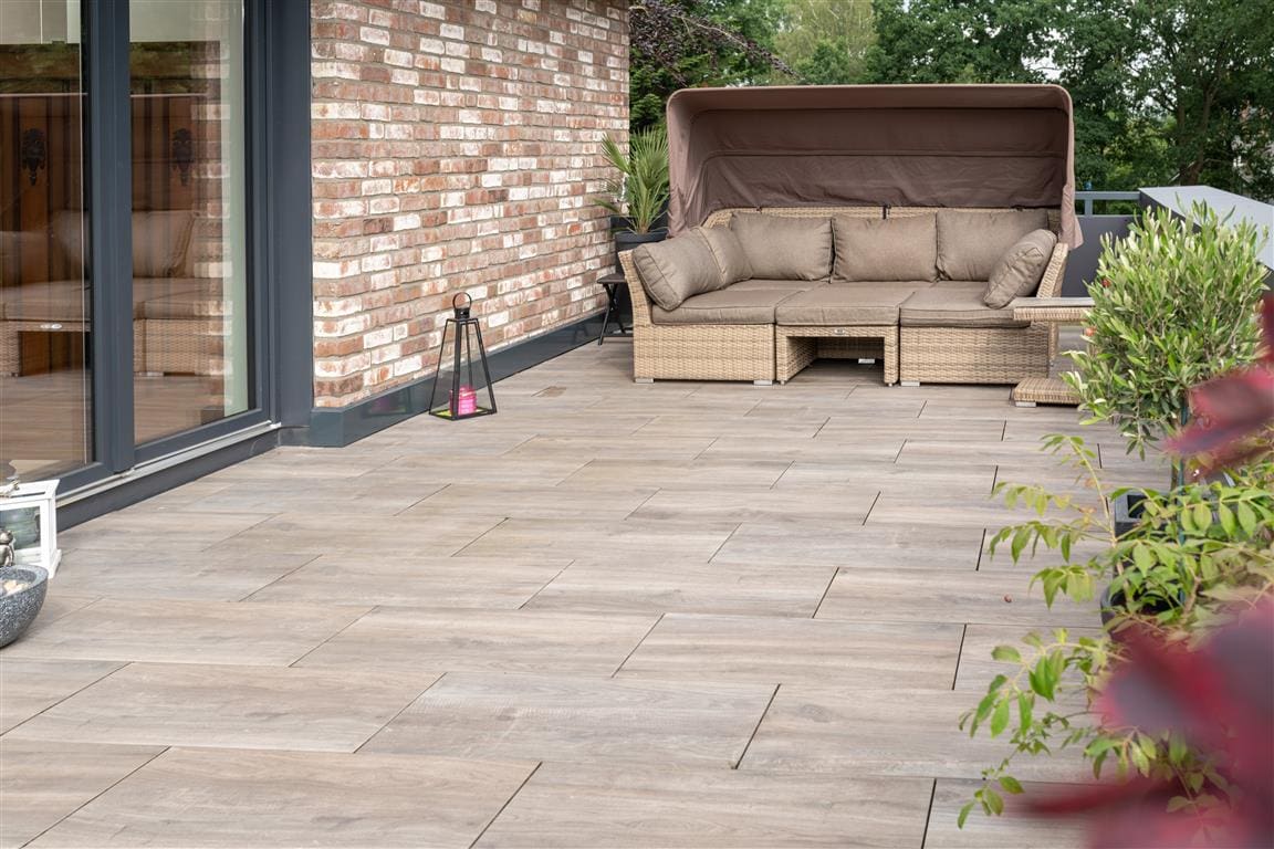 Ceramia Natura Quarz, Dachterrasse | privates Objekt