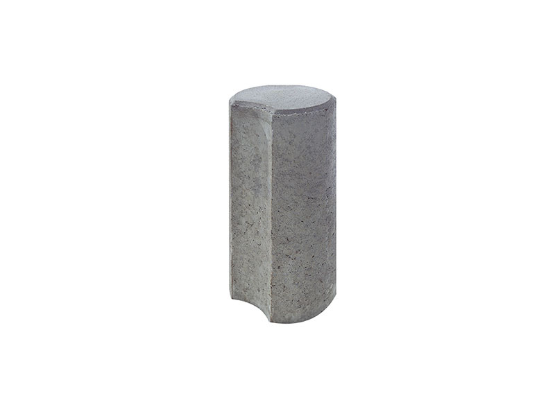 MINIPALISADEN – MINI-PALISADE GRAU 11/40 CM – GRAU – 40/11 (H/Ø in cm) – Unbehandelt – Detailansicht