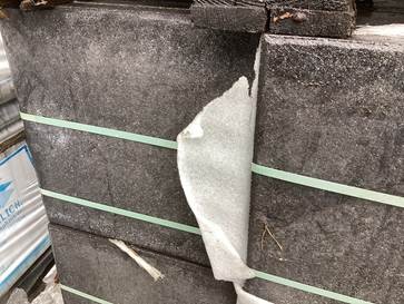 GRANDIA – Pflastersteine 1C GRANDIA BASALT 40/40/4 CM – BASALT – Beschichtet – Hauptansicht