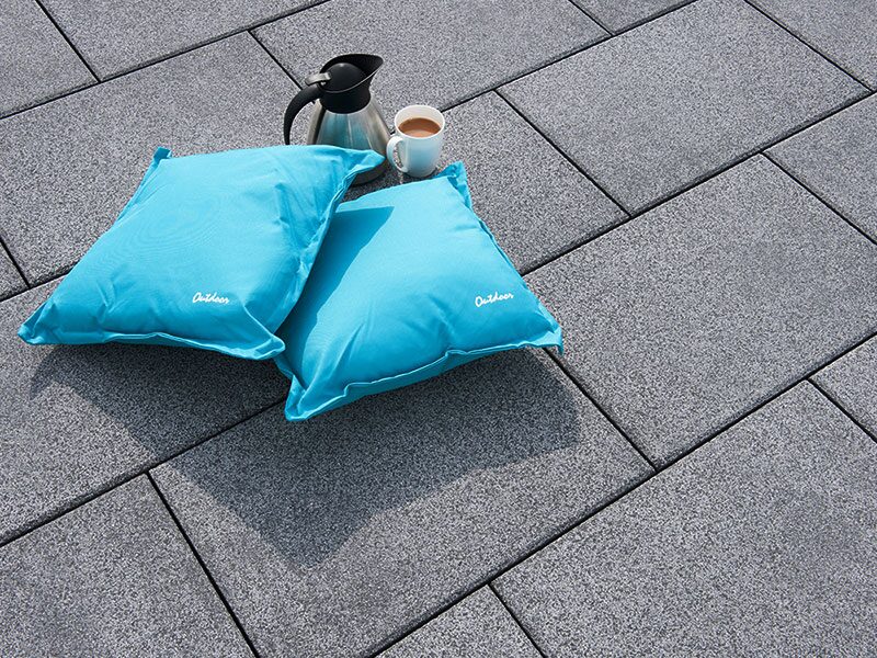 RUSTO – RUSTO BASALT 60/40/4 CM PE2 – BASALT – 60 x 40 x 4 cm – Beschichtet – Seitenansicht