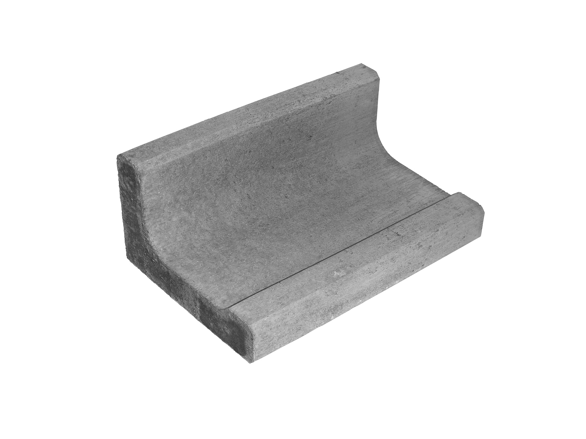 L-STEINE 50 cm Baulänge – L-STEIN GRAU 30/50/20/7 CM – GRAU – 30 x 50 x 20 x 7 cm – Unbehandelt – Detailansicht