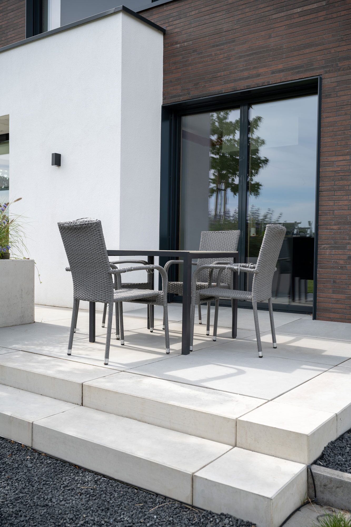 ELEMENTO – Stufen ELEMENTO STUFE GRAU 100/35/15 CM – GRAU – 100 x 35 x 15 cm – Detailansicht