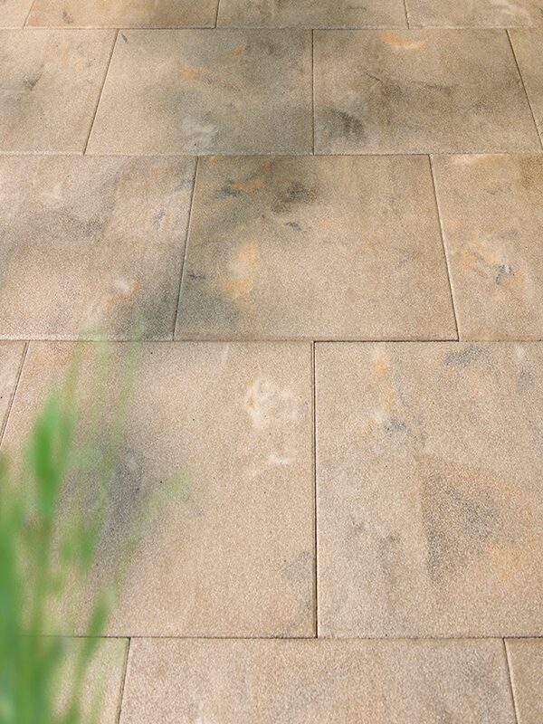 RUSTICA – RUSTICA MUSCHELKALK 40/40/4 CM – MUSCHELKALK – Beschichtet – Detailansicht