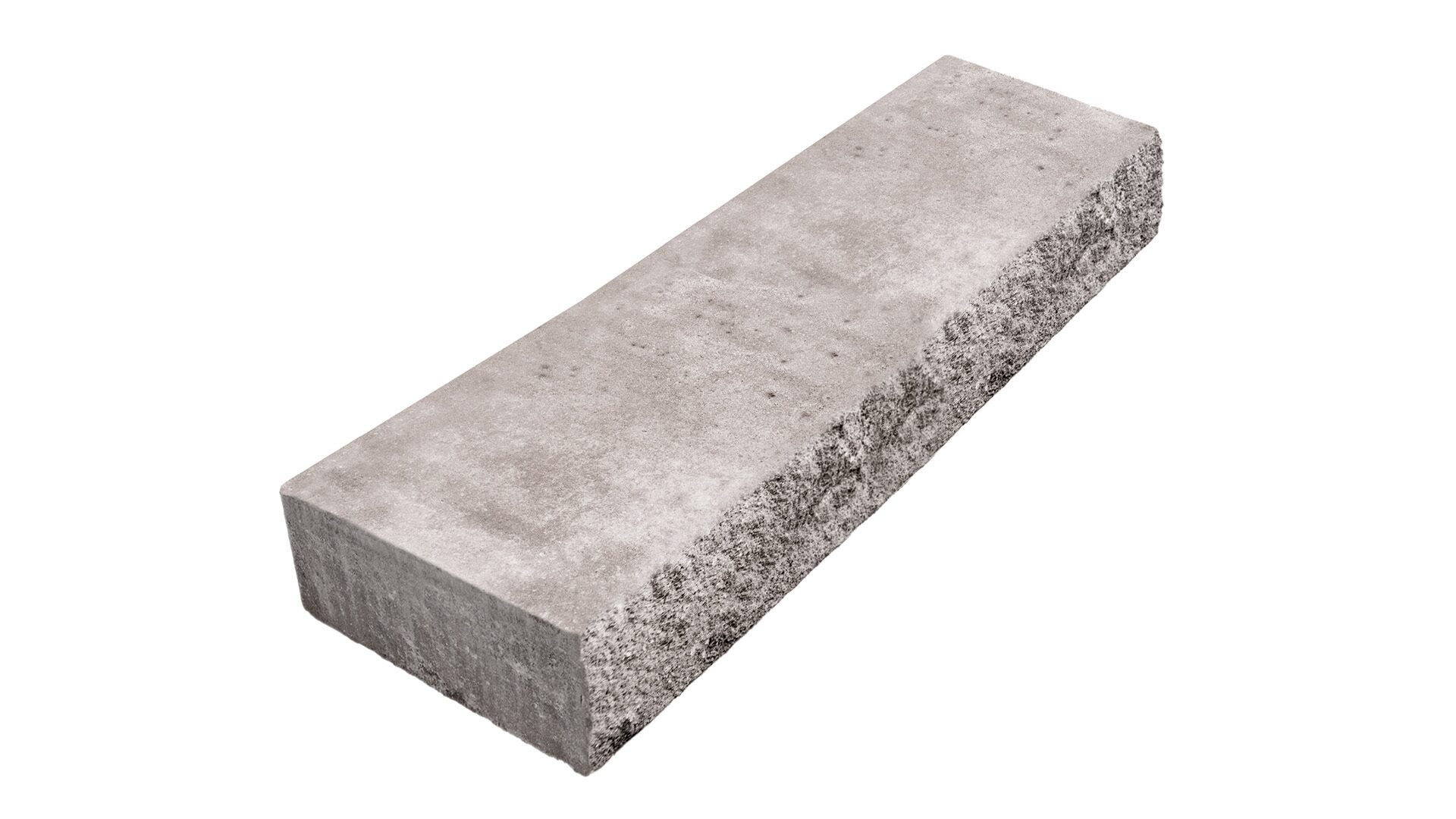 SIOLA® BLOCKSTUFEN – SIOLA-BLOCKSTUFE WEIß-SCHW 112,5/34,5/15 – WEISS-SCHWARZ – 112,5/ 34,5/ 15 – Gebrochen – Hauptansicht