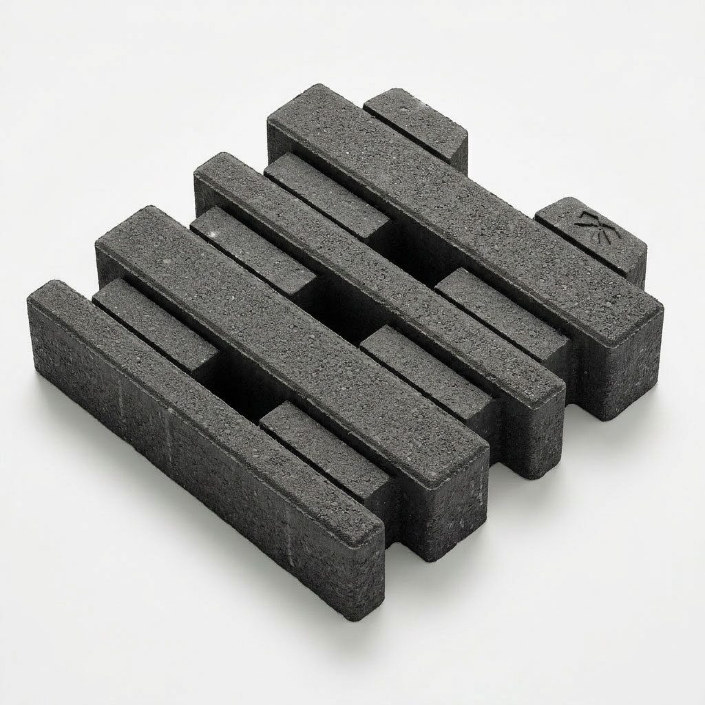 RASENGITTER – QUADRO RASENGITTER ANTHRAZIT 30/30/6 CM – ANTHRAZIT – 30 x 30 x 6 cm – Unbehandelt – Hauptansicht