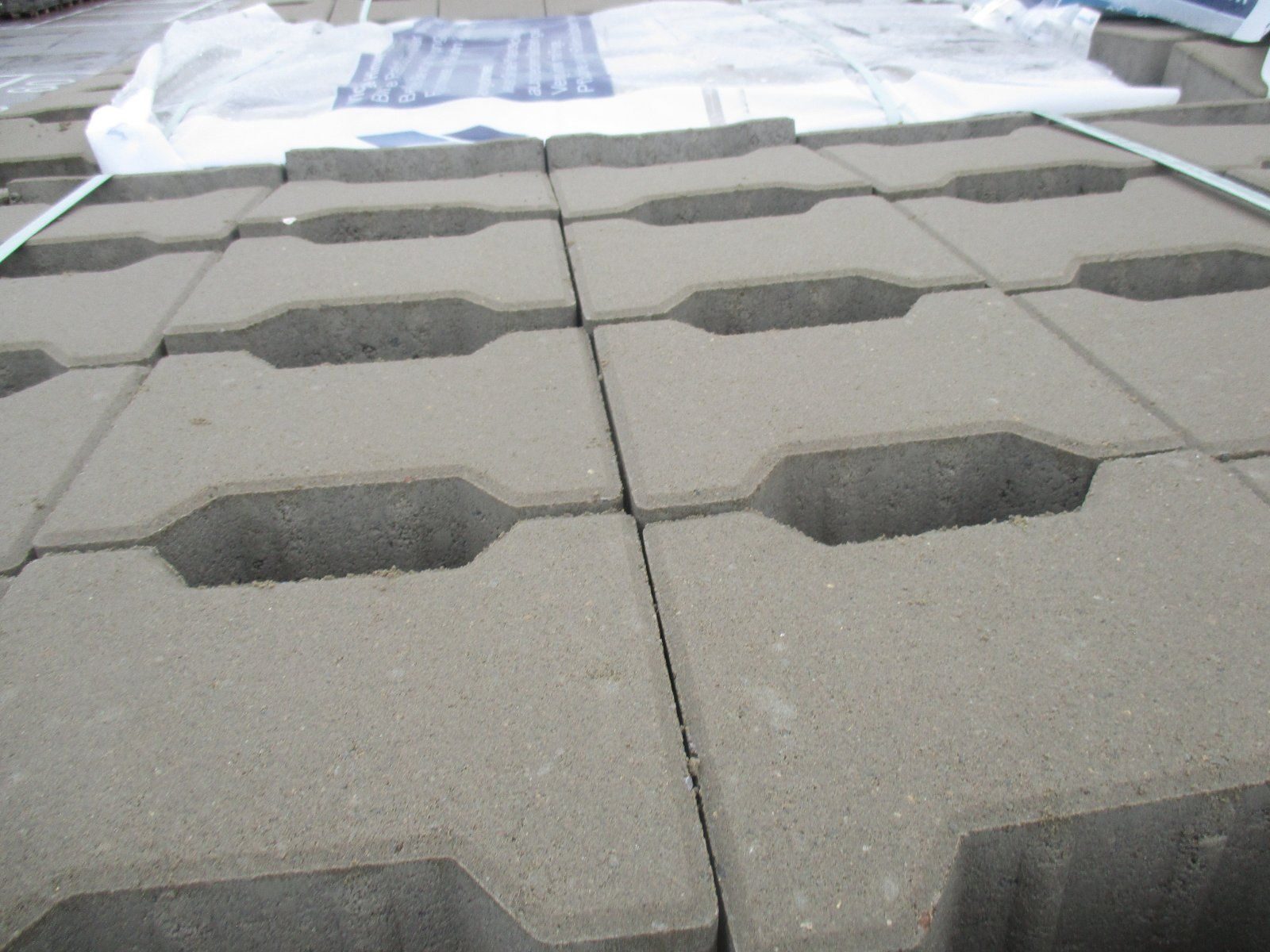 Pflastersteine 1B DOPPEL T-PFL. GRAU 8 CM M.F. – GRAU – Hauptansicht