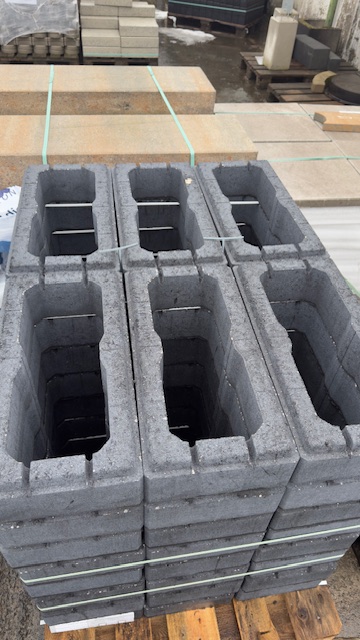 FUGANO® – Mauersteine 1B FUGANO MAUER BASALT 50/25/10 CM – BASALT – 50 X 25 X 10 CM – mit Fase – Hauptansicht