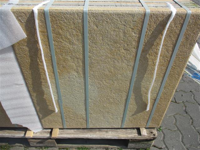 DIE BELGISCHE – Terrassenplatten DIE BELGISCHE SANDSTEIN GEFL. 60/60/4 CM – Detailansicht