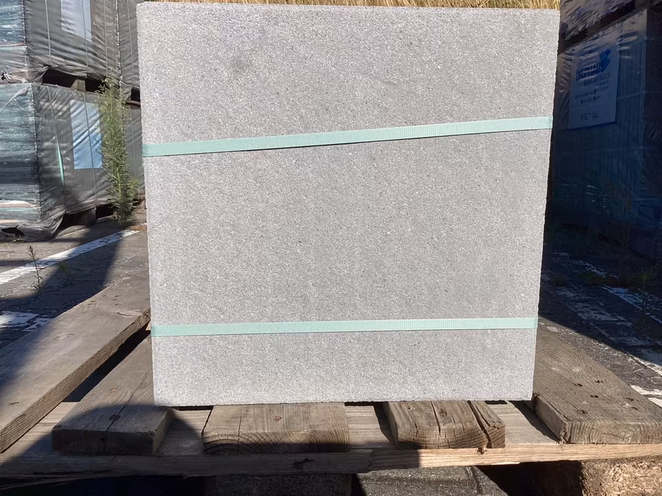 RELIVA – Terrassenplatten 1B - RELIVA MITTELGRAU 40/40/4 CM PE2 – 40 x 40 x 4 cm – Hauptansicht
