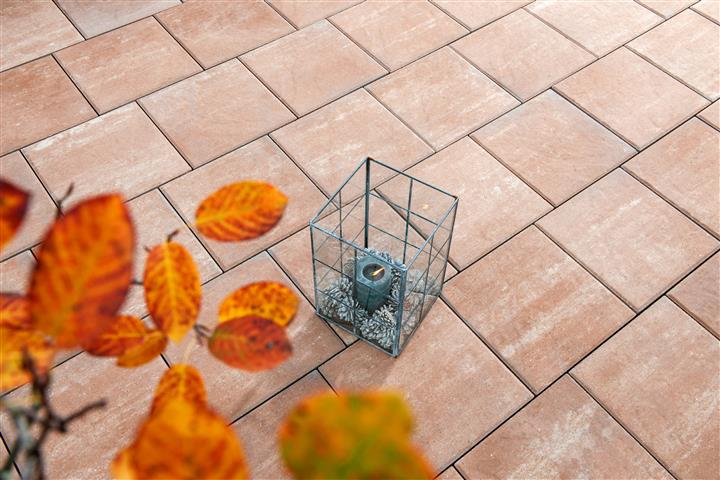 VIA TERRASSENPLATTEN – Terrassenplatten 1B VIA SANDSTEIN 40/40/4 CM PE2 120/DBP – Hauptansicht