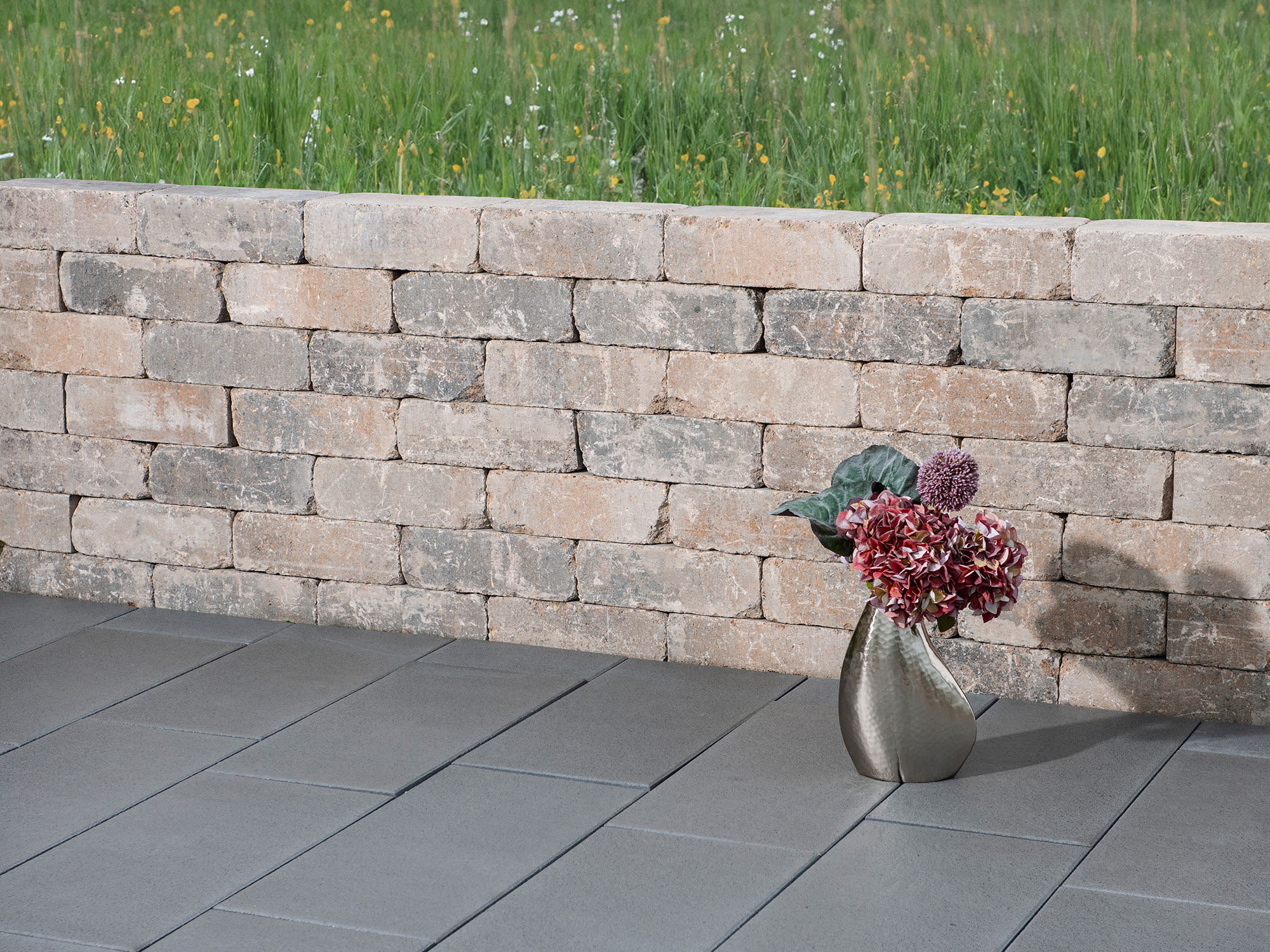 ANTIK MAUER – ANTIK GEK. MUSCHELKALK 42/21/21CM 48/DBP – MUSCHELKALK – 42 X 21 X 21 CM – Antik – Hauptansicht