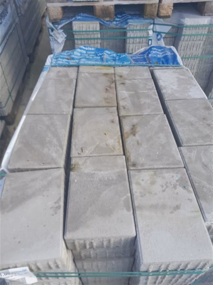 D-TEC – Pflastersteine 1C D-TEC GRAU 30/20/8 CM - VS - 2/3V – GRAU – 30 x 20 x 8 cm – mit Fase – Hauptansicht