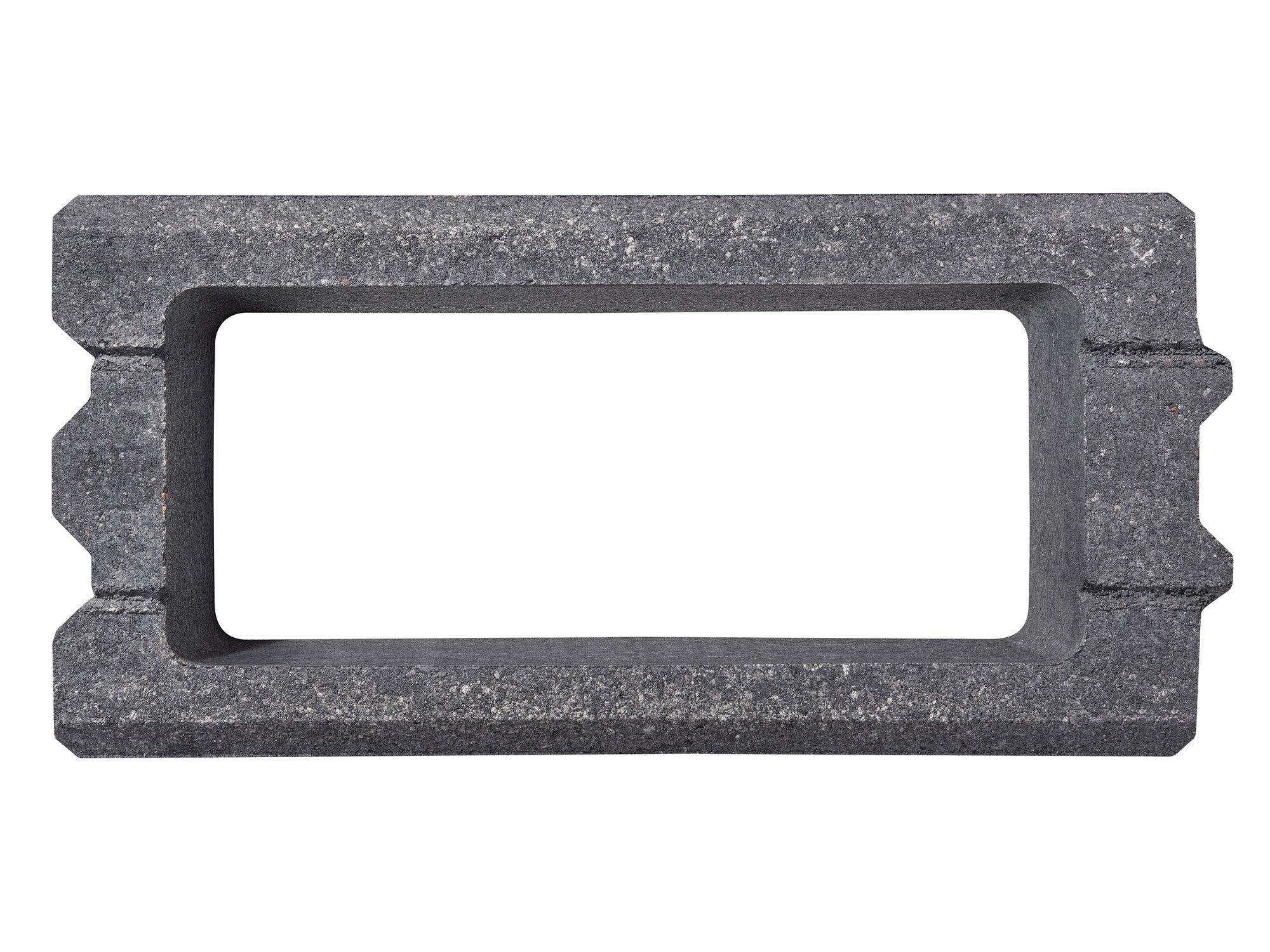 GARDO – GARDO WEIß-SCHWARZ NORMALSTEIN 50/25/20 – WEISS-SCHWARZ – 50 x 25 x 20 cm – Unbehandelt – Hauptansicht