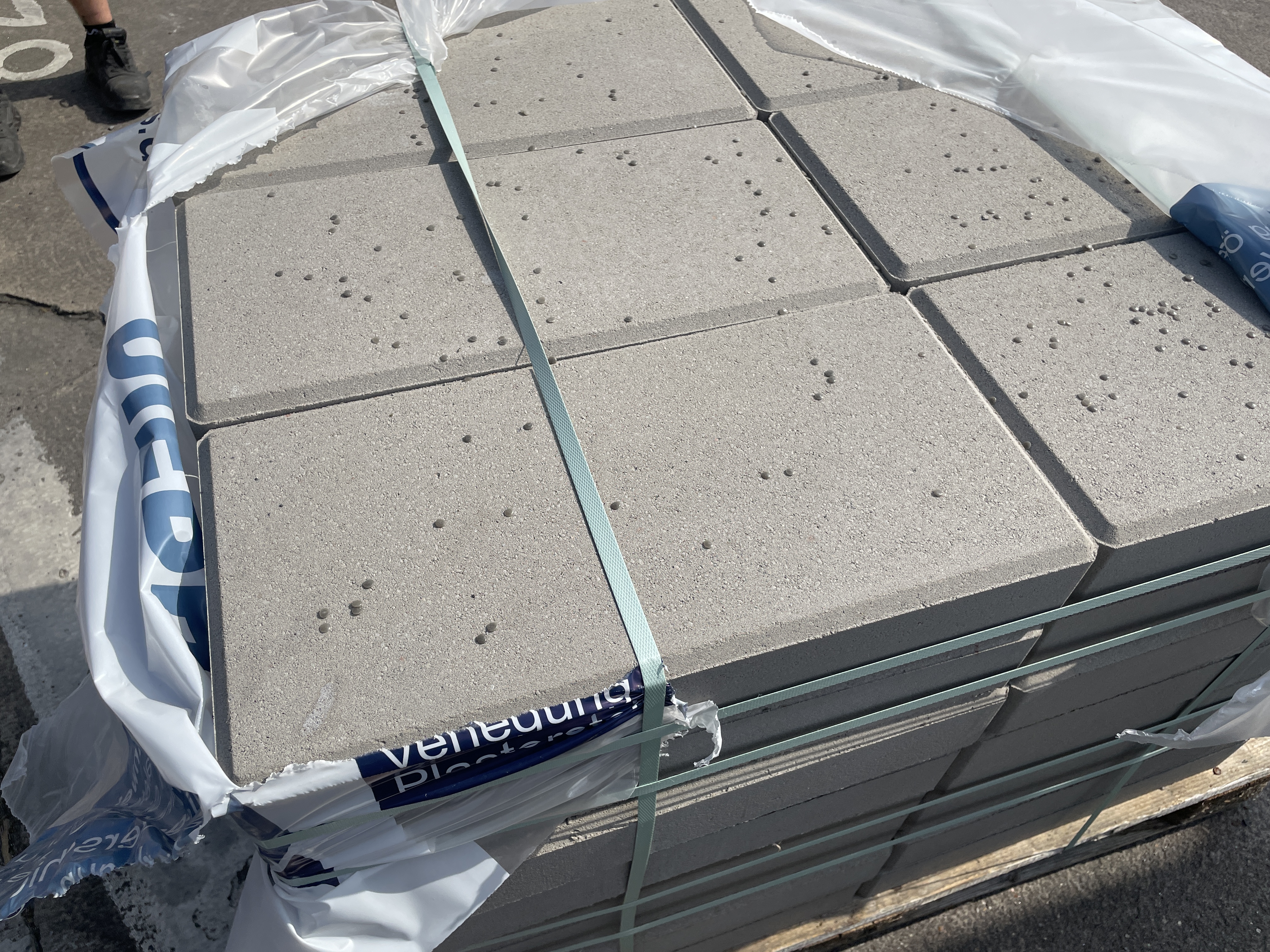 FUGANO® – Mauersteine 1B FUGANO ABDECKPLATTE GRAU 50/25/8,5 – 50 X 25 X 8,5 CM – Umgebungsansicht
