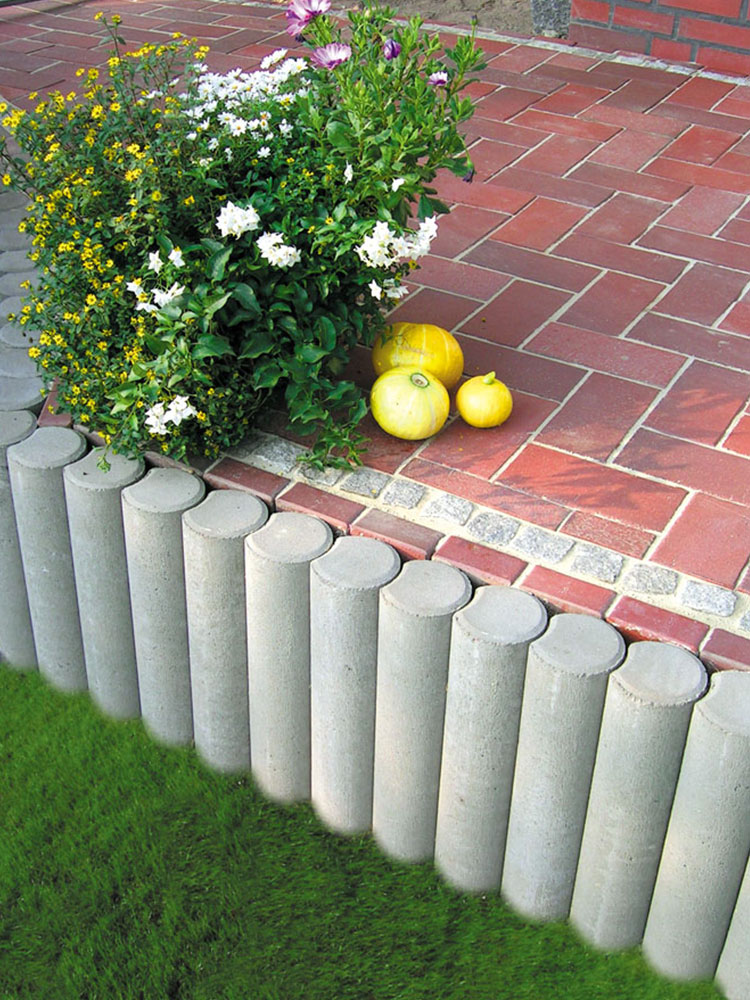 MINIPALISADEN – MINI-PALISADE GRAU 11/100 CM – GRAU – Unbehandelt – Detailansicht