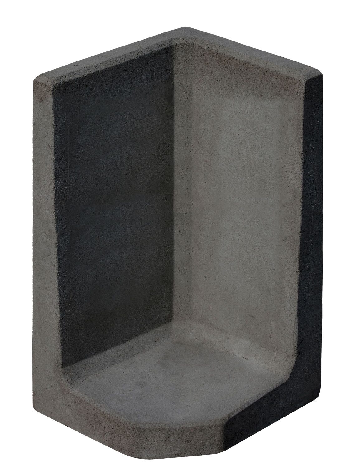 L-STEIN-ECKEN 50 cm Baulänge – L-STEIN- ECKE ANTHRAZIT 80/50/50/7 CM – ANTHRAZIT – 80 x 50 x 50 x 7 cm – Unbehandelt – Hauptansicht