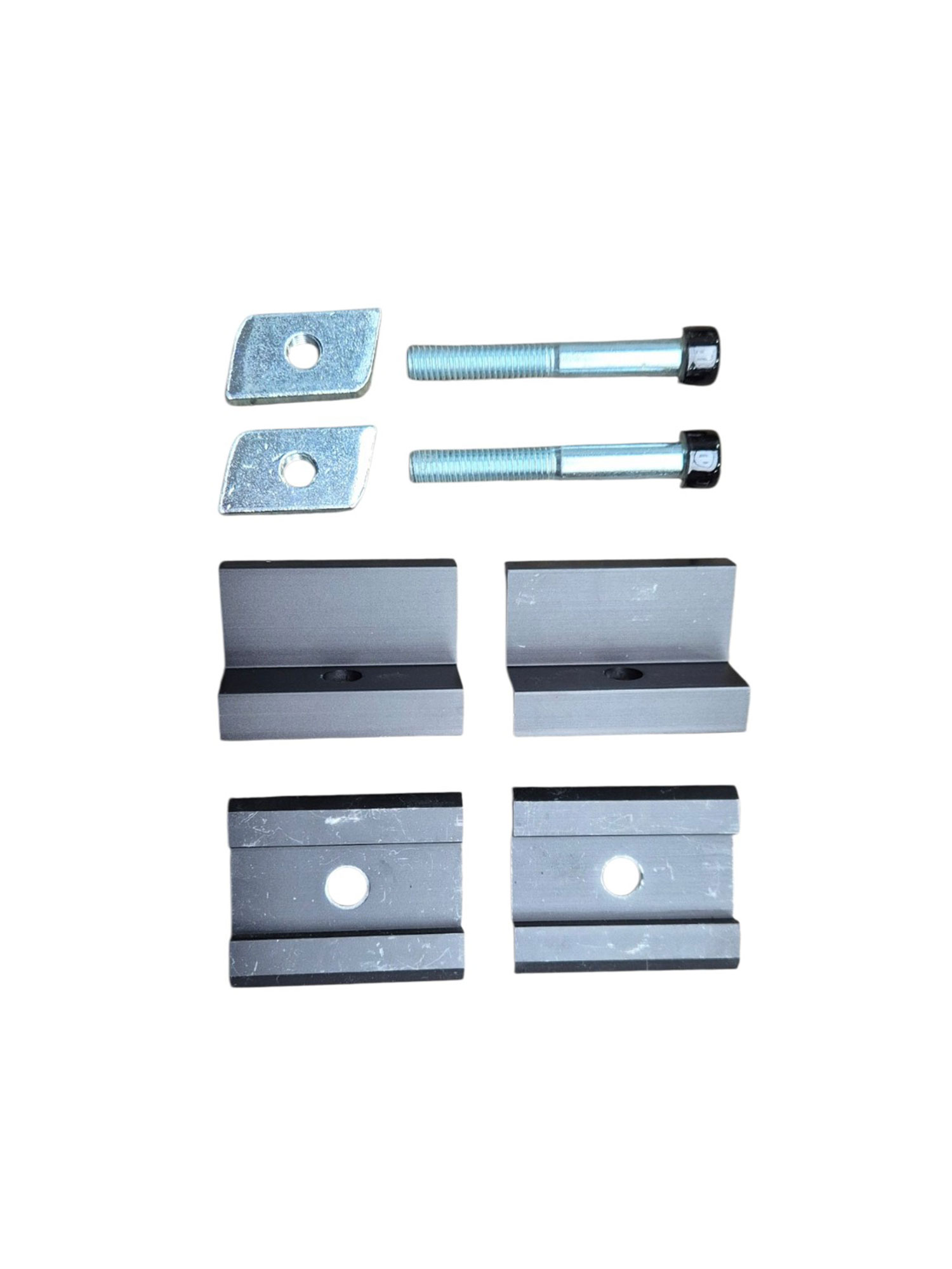 PV-SOLARMODULHALTERUNG – PV SOLARMODUL HALTERUNG 80/12/13/27 CM – ANTHRAZIT – 80 x 12 x 13 x 27 cm – Unbehandelt – Seitenansicht