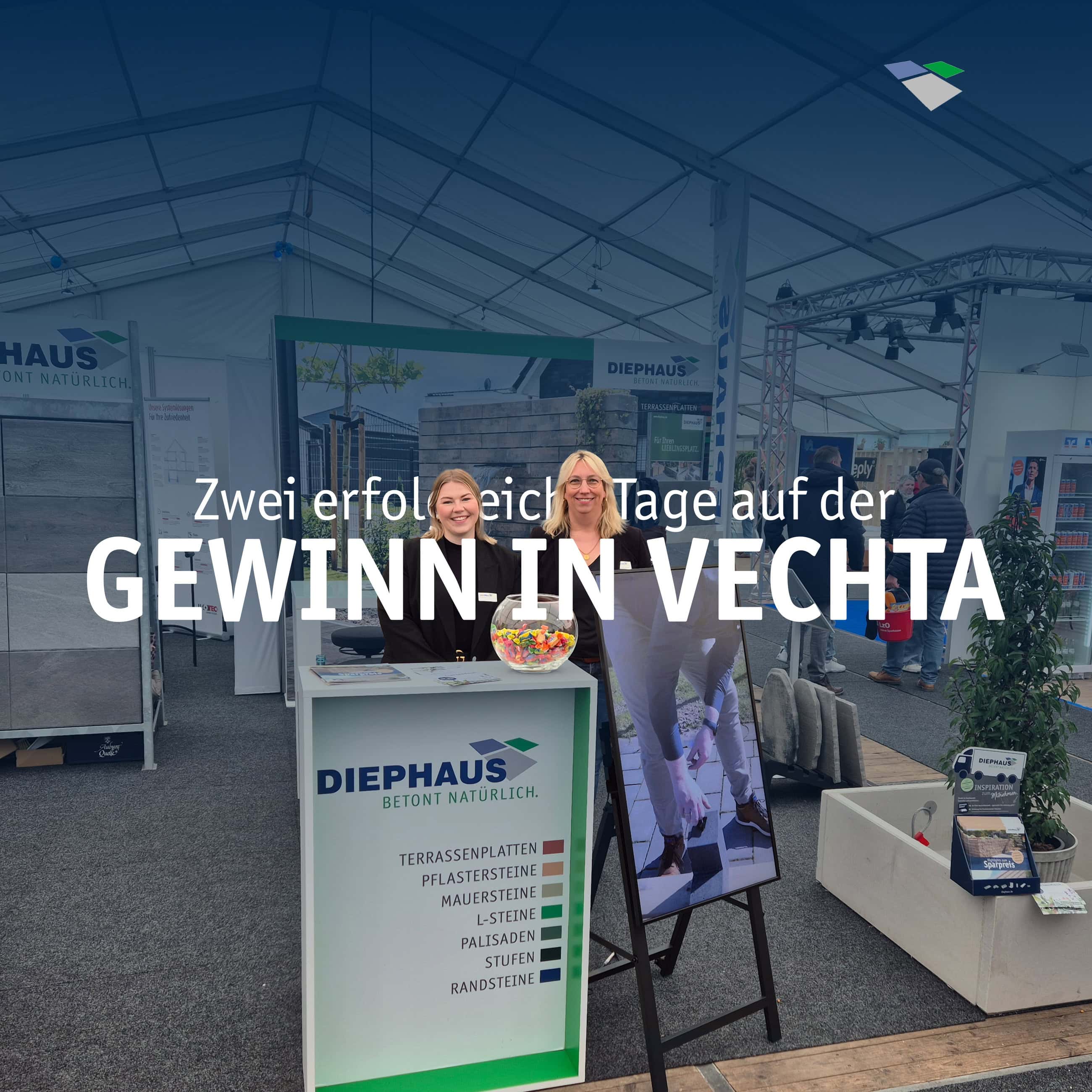 Zwei erfolgreiche Tage auf der GEWINN in Vechta