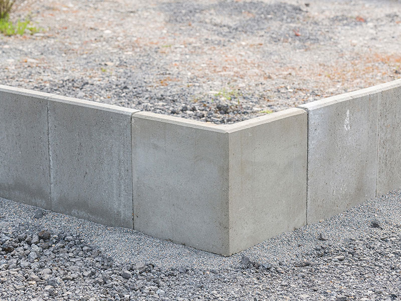 L-STEIN-ECKEN 50 cm Baulänge – L-STEIN- ECKE GRAU 40/50/50/7 CM – GRAU – 40 x 50 x 50 x 7 cm – Unbehandelt – Hauptansicht