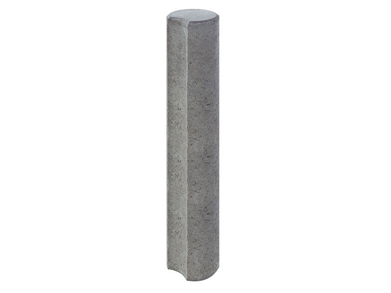 VERBUNDPALISADEN – VERBUNDPALISADE GRAU 100/20 CM – GRAU – 100/20 (H/Ø in cm) – Hauptansicht