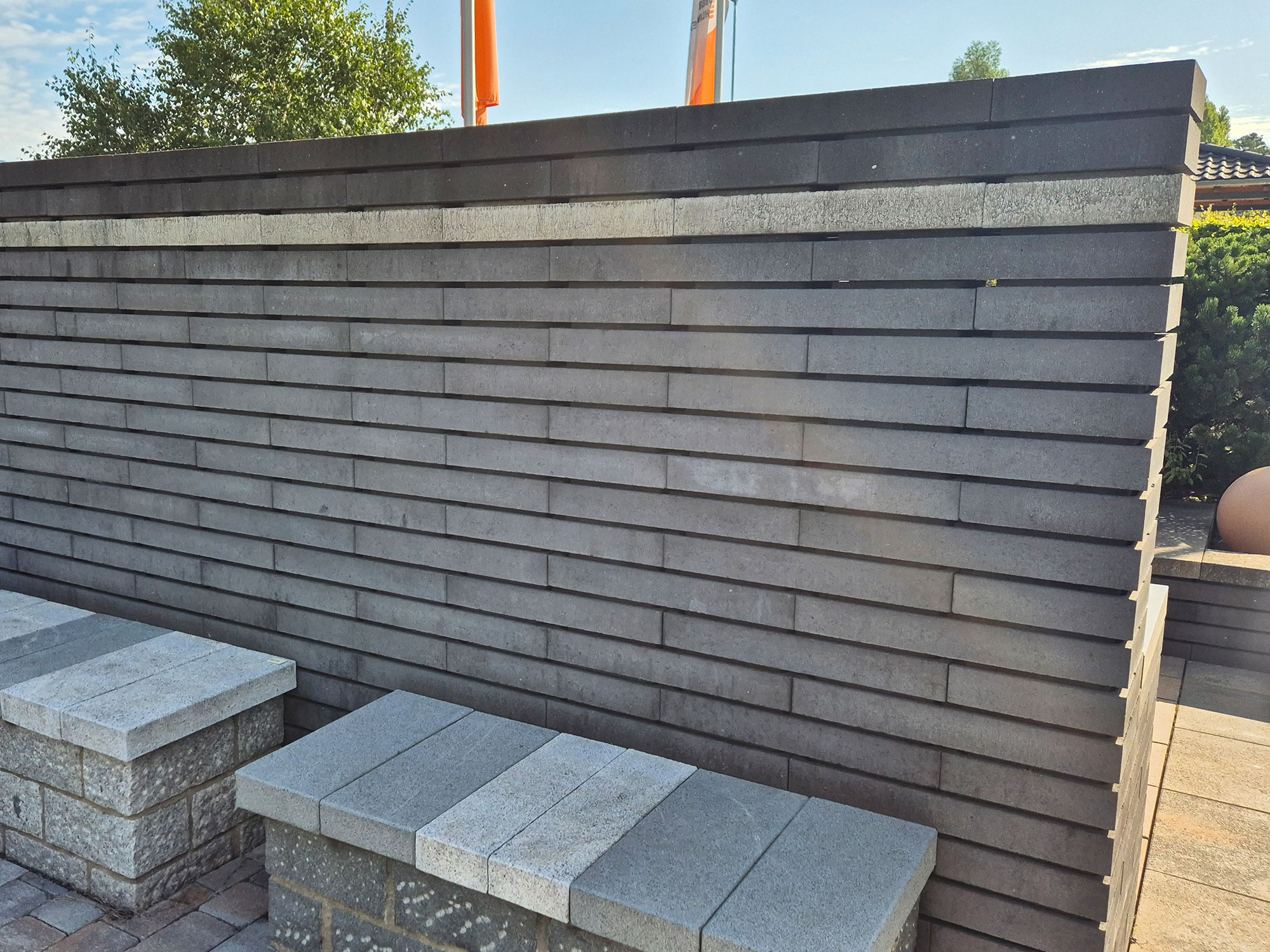 FUGANO® – FUGANO MAUER BASALT 50/25/10 CM – BASALT – 50 X 25 X 10 CM – Unbehandelt – Umgebungsansicht
