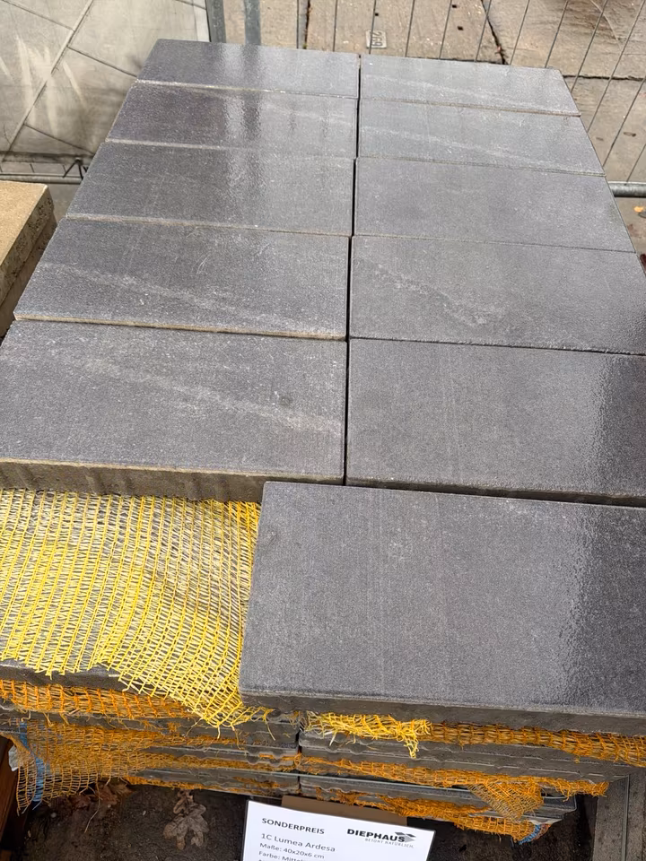 LUMEA ARDESA – Terrassenplatten 1C LUMEA ARDESA MITTELGRAU 40/20/6 CMPE5 – MITTELGRAU – Hauptansicht