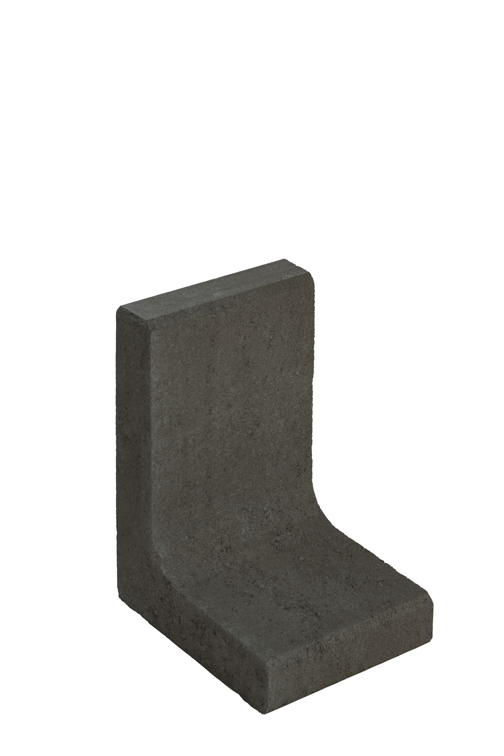 L-STEINE 25 cm Baulänge – L-STEIN SCHMAL ANTHRAZIT 40/25/30/7 CM – ANTHRAZIT – 40 X 25 X 30 X 7 CM – Unbehandelt – Hauptansicht