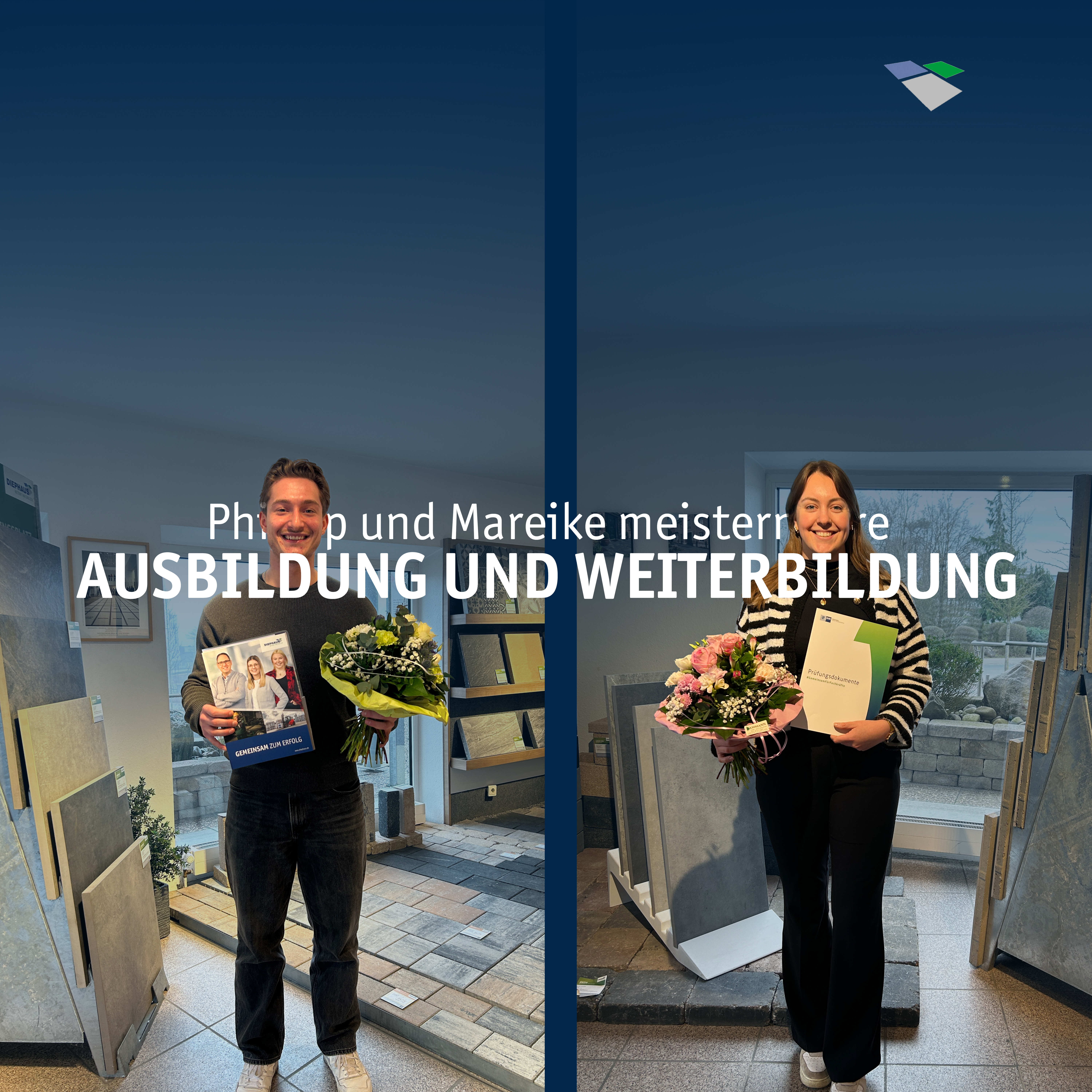 Erfolgreich durchgestartet: Philipp und Mareike meistern ihre Ausbildung und Weiterbildung