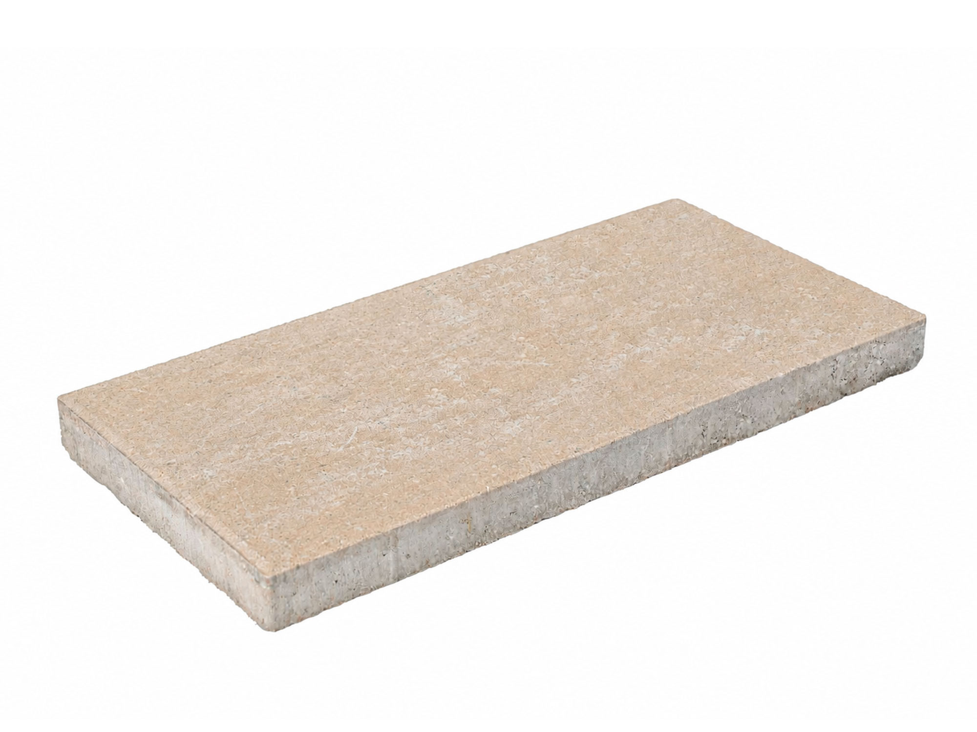 VIA TERRASSENPLATTEN – VIA SANDWEIß 50/25/4 CM PE2 – SANDWEIß – 50 x 25 x 3 cm – Beschichtet – Hauptansicht