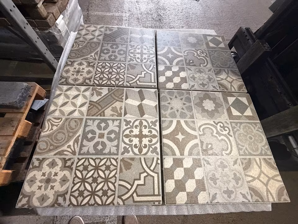 ADORO – Terrassenplatten 1C ADORO ORNAMENTO COLOR 50/50/4 CM – ORNAMENTO COLOR – Hauptansicht