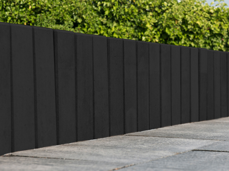 LISCO PICO – LISCO PICO BASALT 80/10/10 CM – BASALT – 80 x 10 x 10 cm – mit Fase – Detailansicht