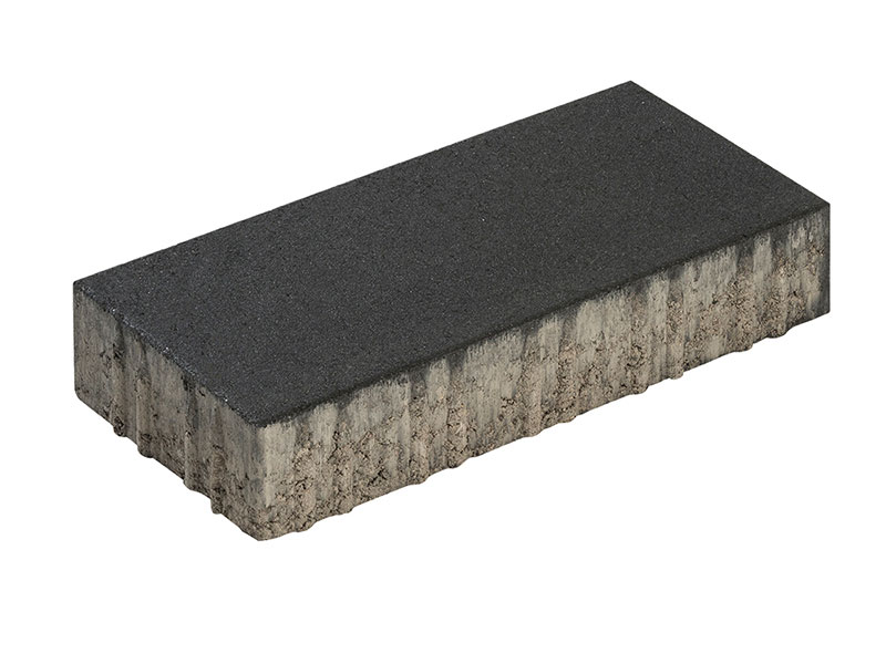 LUMO – LUMO BASALT MIT GLIMMER 40/20/6 CM PE2 – BASALT MIT GLIMMER – 40 x 20 x 6 cm – Beschichtet – Seitenansicht