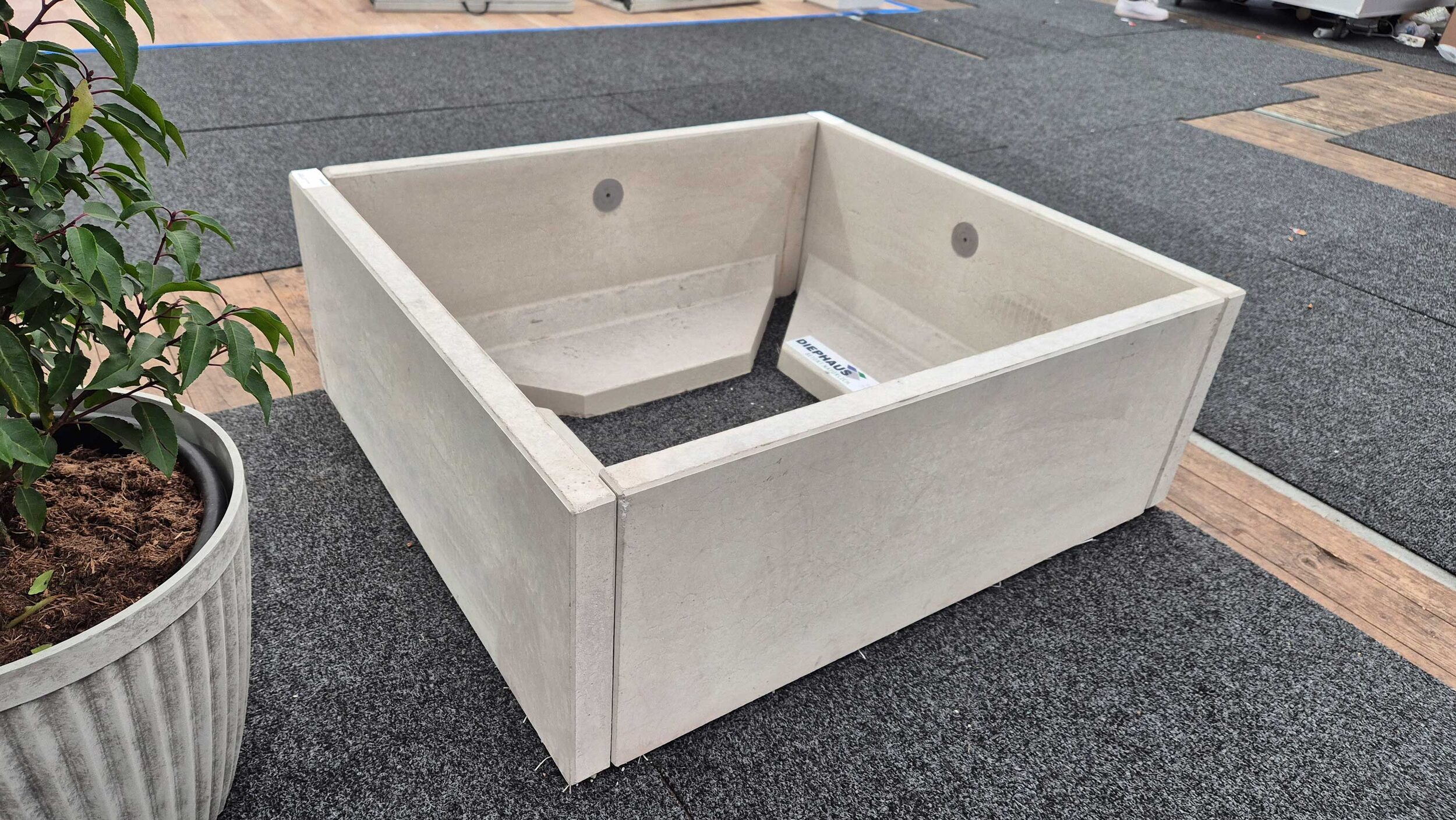 L-STEINE ECKEN 5 CM – L-STEIN - ECKE SB GRAU 40/100/30/5 CM – GRAU – Sichtbeton – Produktbild 6