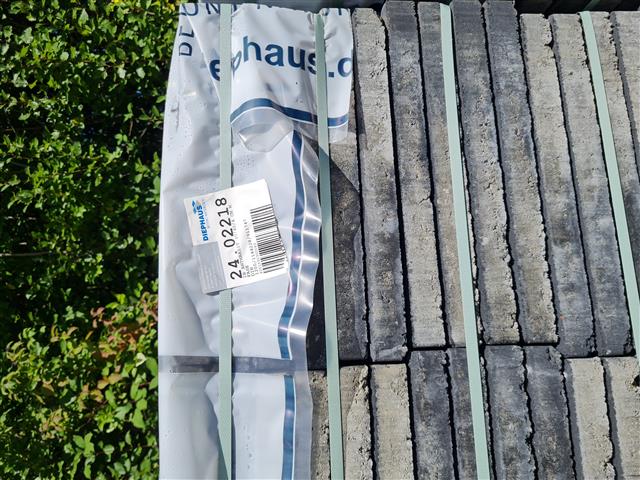 GREYLINE – Terrassenplatten 1B ANTHRAZIT 40/40/4 CM M. FASE – ANTHRAZIT – Hauptansicht